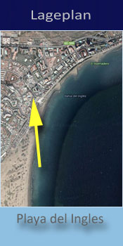 Apartments Guinea, Lage in Playa del Ingles
