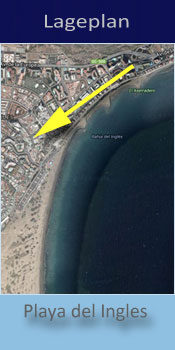 Apartments Strelizias, Lage in Playa del Ingles