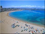 Las Canteras Strand in Las Palmas