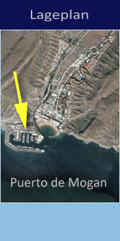 Puerto de Mogan, Lage der Apartments