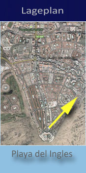 Villas Santa Ana, Lage in Playa del Ingles